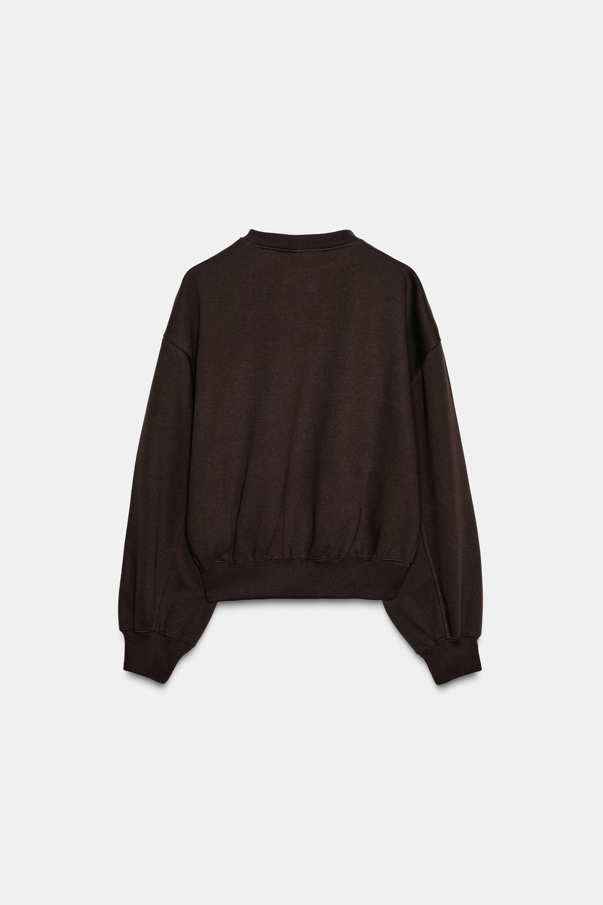 BASIC PLUSH SWEATSHIRT